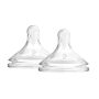 Level 2 Wide Neck Bottle Nipples 2 Pack