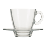 @home Urban Cup And Saucer Glass