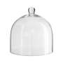 Round Glass Dome - 28X28CM