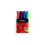 Sharpie M15 Permanent Marker: Bullet Tip Assorted Wallet 4S