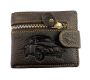 Men's Wallet - Genuine Leather Brown 861-10