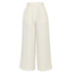 Cream Formal Pants