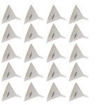 Plastic Funnel Medium 12CM 20 Pack