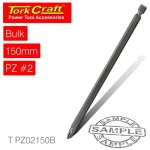 Tork Craft POZI.2 X 150 Mm Power Bit Bulk T PZ02150 B