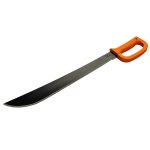 D-ring Machete With Sheath Orange Handle FG02106