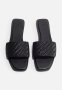 Braided Sandals - Black