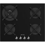 Smeg PV364NSA2 60CM Classic Aesthetic Gas-on-glass Hob Black