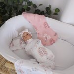 Wrap Set Swaddle Set Rainbow Dandelion Pink
