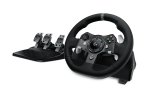 Logitech G920 Driving Force Racing Wheel Gaming Accessory Stainless Steel Paddle And Hand Stitched Leather Wheel