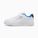 Puma Boys Bmw Mms Caven III Sneakers In White And Blue - White And Blue 2