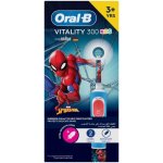 Oral-B D100 Vitality Kids Electric Toothbrush Spiderman