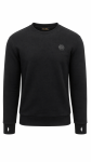 Mens Malva Sweatshirt In Black - Black 3XL