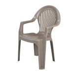 Patio Chair Elegance Midback Chair Stone