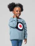 Kids Target Crew Sweater - Citadel - 12 Citadel