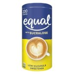 Equal Sucralose Powder Sticks 200 Pack