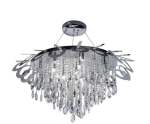 Line Plafond Cristal Chandelier