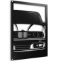 Bmw 325I Shadow Line Inspired Wall Art Man Cave Home D Cor - 60X80CM