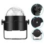 YK2315 6W Sound Activated Disco Ball Remote Controlled Eu Plug Strobe Light