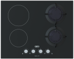 Defy 60CM Hybrid Hob Gas - Electric Hob DHG606