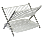 Two Layer Foldable Kitchen Rack