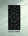 Lotus Flower Laser Cut Decorative Panel
