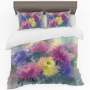 Glorious Pastel Floral Duvet Cover Set Double