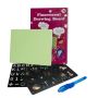 Fluorescent Light Writing Pad Children Drawing Board Educational