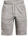Men's Ua Rival Terry Shorts - Onyx White Sm