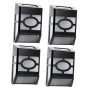 Artibetter 4 Pack Solar LED Wall Lights Waterproof Outdoor Deck Lights Solar Power Lamp For Yard Yard Light LED Lighting Tool Warm Light