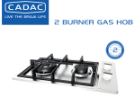 Cadac 2 Burner Gas Hob