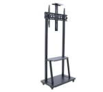 32"- 70" Mobile Floor Tv Mount Stand With Wheels TGS-058-2