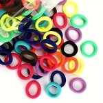 100PCS Hair Bands - MINI Seamless Hair Bands - Soft Hair Ponytail Brackets Suitable For Women
