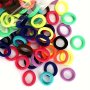 100PCS Hair Bands - Mini Seamless Hair Bands - Soft Hair Ponytail Brackets Suitable For Women