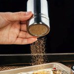 1PC Stainless Steel Powder Sugar Shaker Duster For Restaurant - Perfect For Cocoa Cinnamon & Coffee Sprinkling Eid Al-adha Mubar