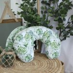 Feeding Pillow Cover Leaf Print Monster Leaf