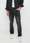 Soviet Dalton Slim Leg Denim - Charcoal