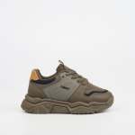 Urbanart Brave 1 Faux Nubuck Sneaker - Olive Youth - Olive 2