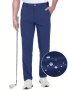 Men's Solid Golf Pants Men's Lightweight Slim-fit Casual Pants With Pockets Men's Bottoms For Sports