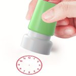 Clock Small Seal Timeline Engraving Circular Recognition Timetable Dial Clock Seal