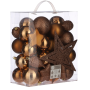 Tree Decoration Pack: Copper - 40 Pieces