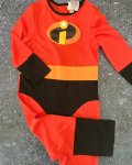 Incredibles Orange Costume 3 4Y