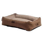 Rogz Lounge Walled Rectangular Bed - X Large Brown