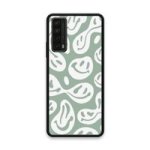 Custom Printed Tpu Cases - Huawei P Smart 2021 & 39 Green Smiley& 39 By