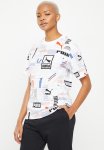 Puma Classics Gen. Aop Tee - White Aop