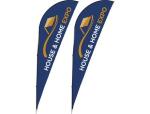 Legend 4M Sharkfin Flying Banner Set Of 2