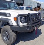 Toyota Land Cruiser 76 & 79 2024 Onwards Bzt Front Bumper Replacement For