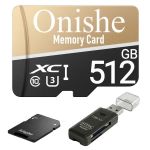 Onishe 512GB CLASS10 U3 Sd Card Tf Memory Card