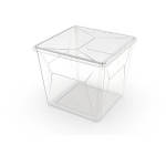 Ezy Karton 17.1L With Clear Lid