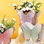 3PCS Butterfly Centerpieces Tea Party Preference Butterfly Dining Table Decoration Gift Party Birthday Gift Box Packaging Box Wedding Decorations Gift Box Wedding Stuff Wedding