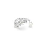 SWAROVSKI Constella Open Ring Crystal Pearl Round Cuts White Rhodium Plated - 60
